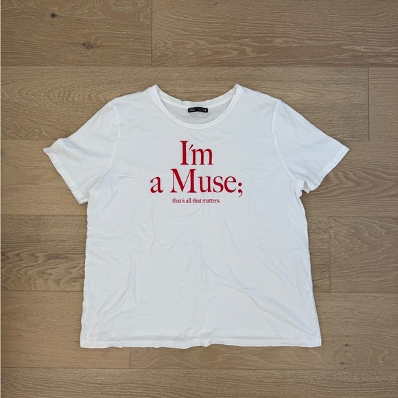 Zara Tops - Zara Graphic T Shirt